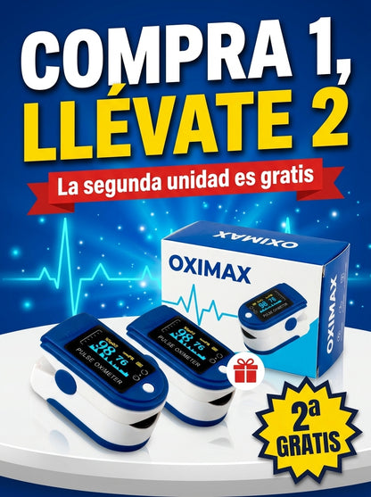 Oximax - Oximetro Digital - Compre 1 Llevate 2 GRATIS 🎁