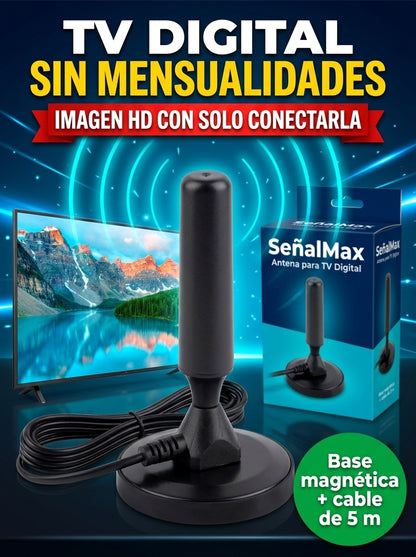 SeñalMax - Antena 4K Digital
