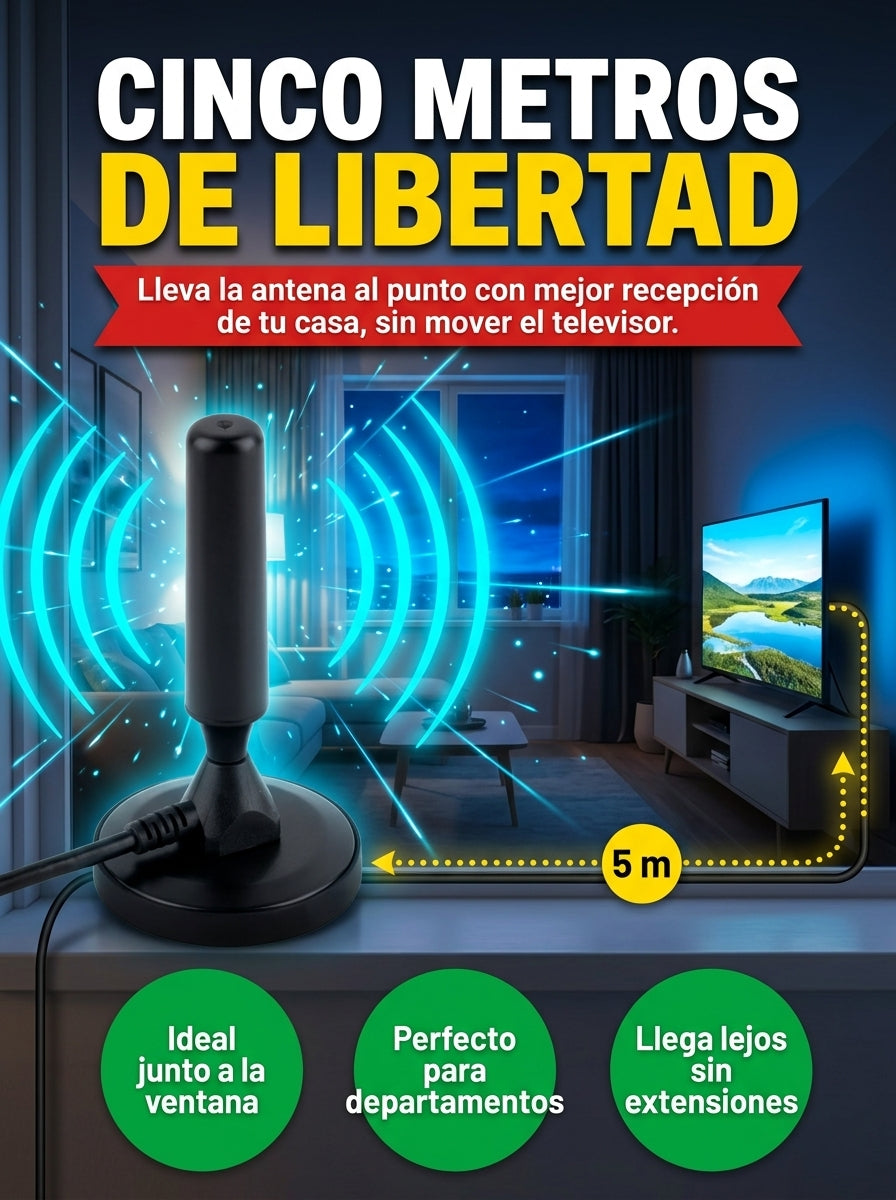 SeñalMax - Antena 4K Digital