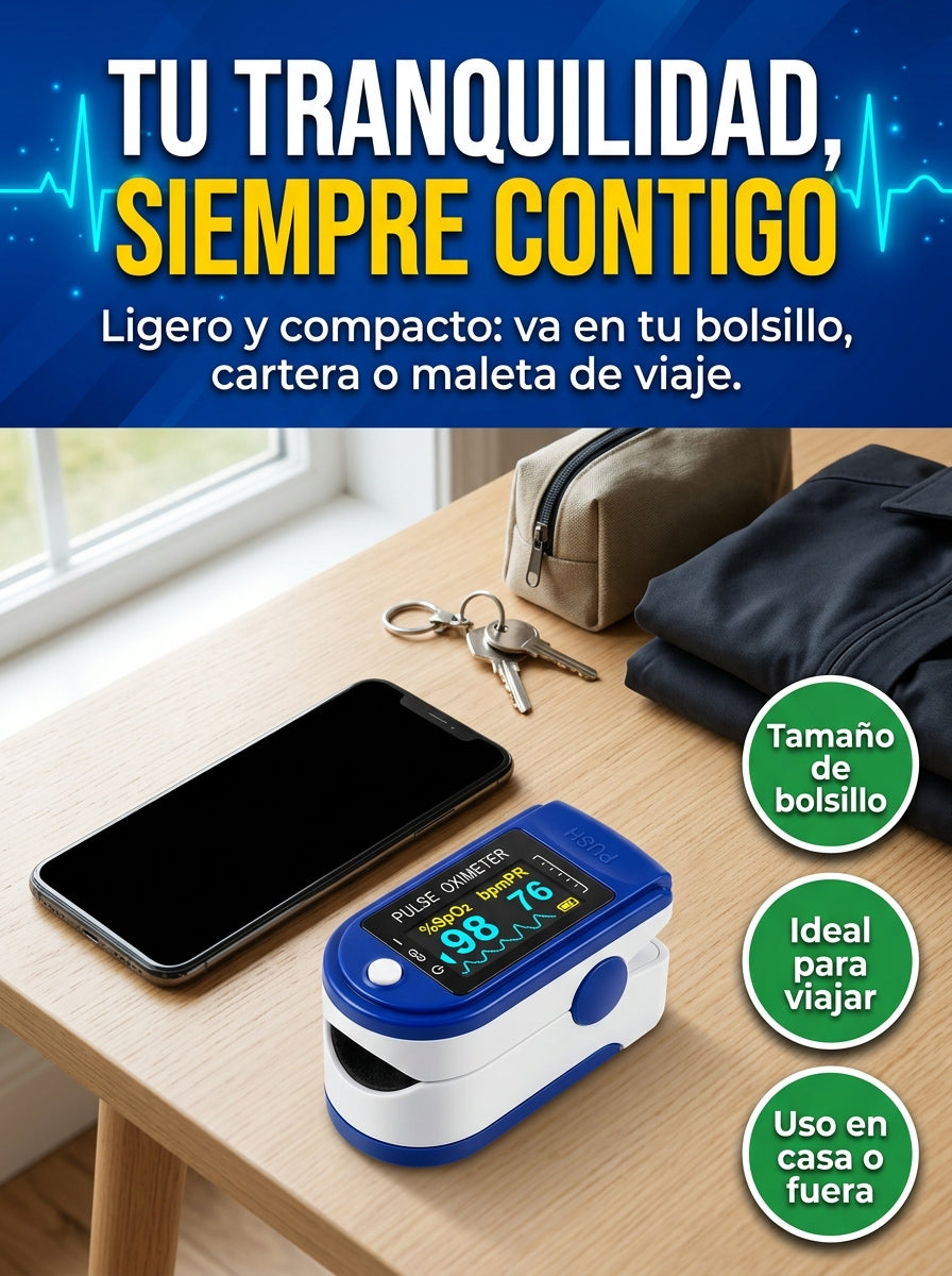 Oximax - Oximetro Digital - Compre 1 Llevate 2 GRATIS 🎁