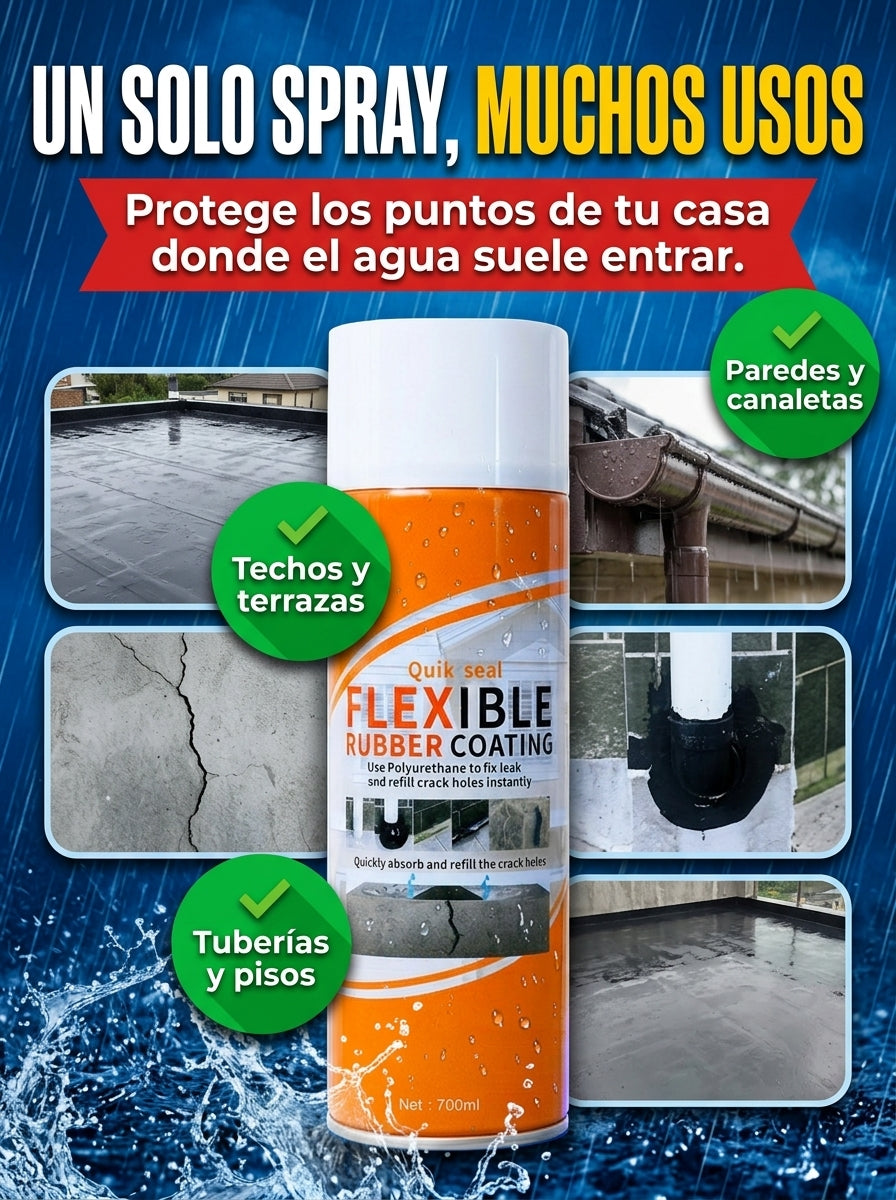 Flexible - Spray Sellador Impermeable