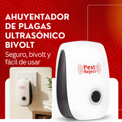 PestReject - Repelente Ultrasonico -  Compra 1 y Llévate 2 GRATIS 🎁